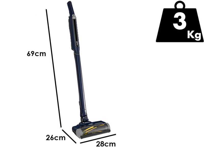 Shark WV362EUT - Staubsauger - Elektrischer Besen - 2x Akkus 11.1V 3Ah - Mit Pet Kit