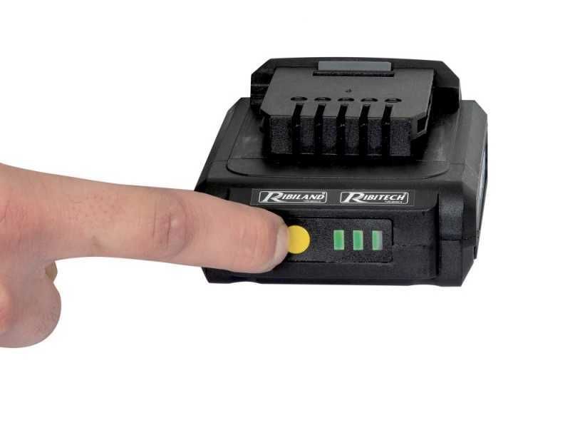 Ribimex PRBAT20/TRB - Manuelle Akku-Astschere - 20V/2Ah