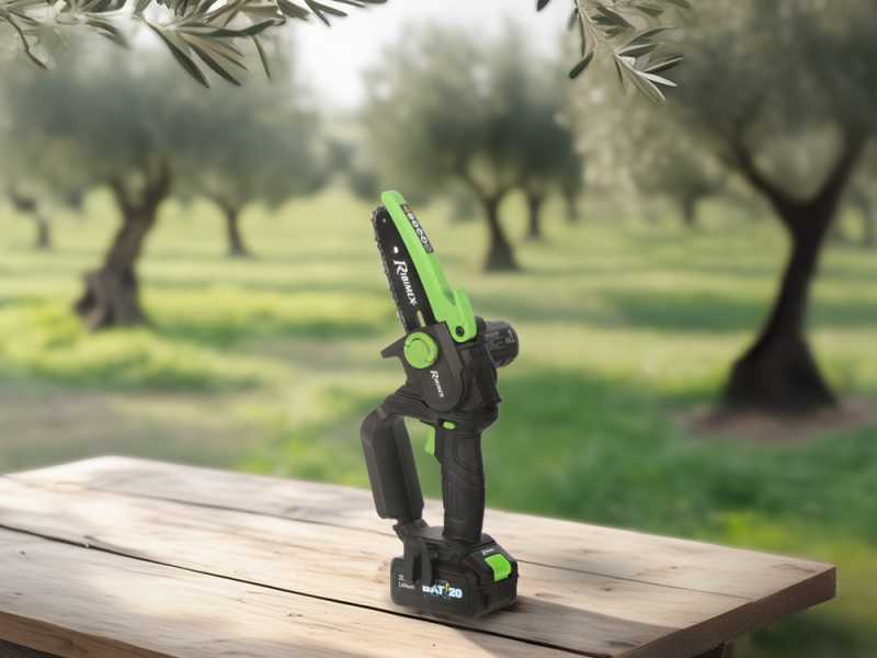 Ribimex PRBAT20/TRB - Manuelle Akku-Astschere - 20V/4Ah