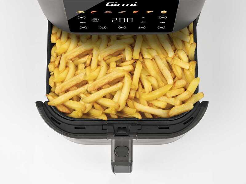 Girmi FG92 Ecofrit Deep - Digitale Hei&szlig;luftfritteuse 8L