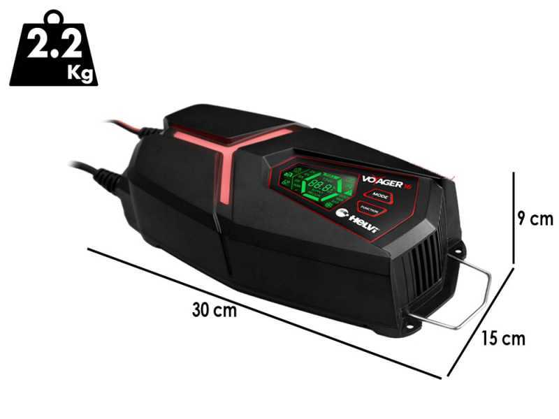 Helvi Voyager 16 -  Akkuladeger&auml;t und Erhaltungsladeger&auml;t - 12/24V
