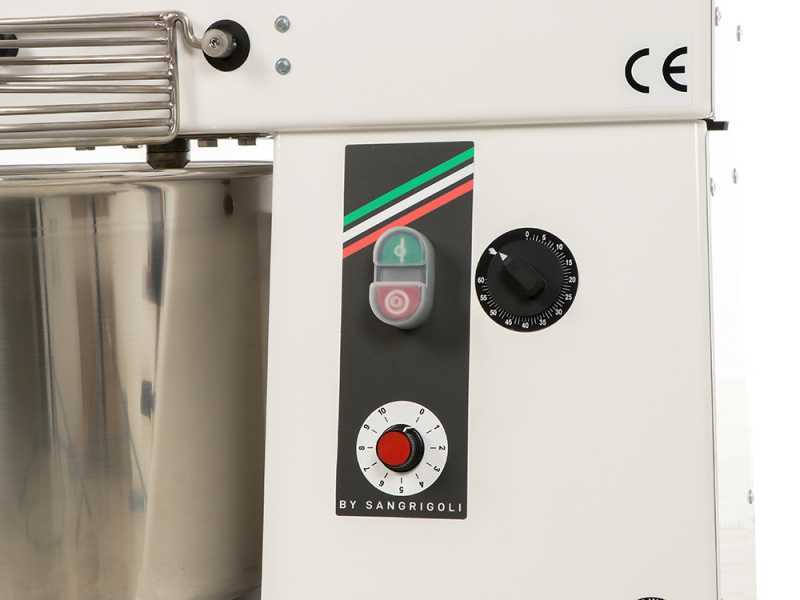 Spiralmac SV25VV - Spiralkneter - 10 Geschwindigkeiten - 25 Kg