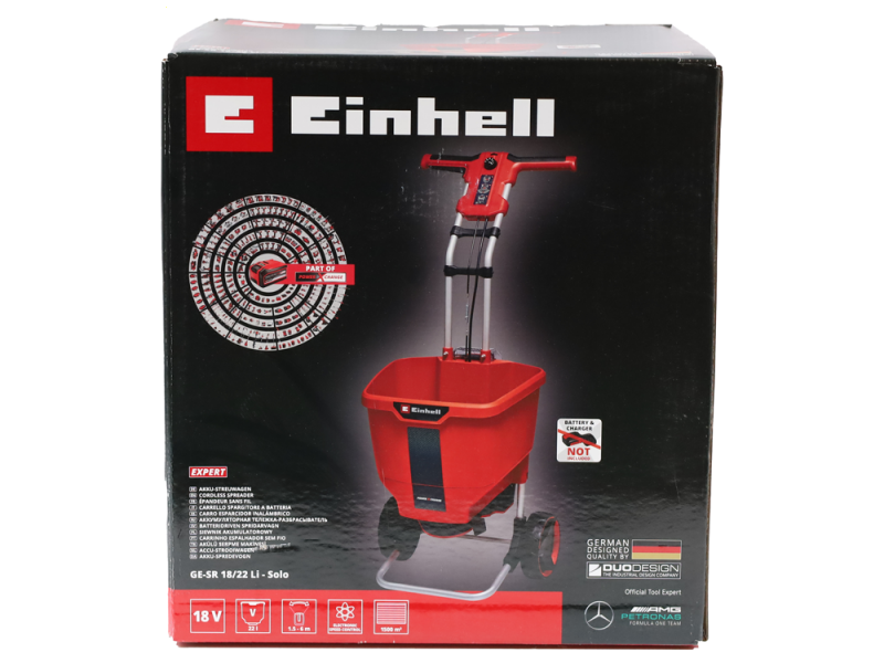 Einhell  GE-SR 18/22 Li - Akku-Streuwagen - 18V/4Ah