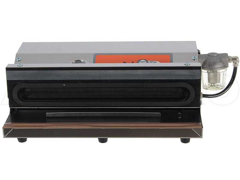 Professionelles Vakuumierger&auml;t Euro 380 Edelstahl - Schwei&szlig;balken 36.5 cm 