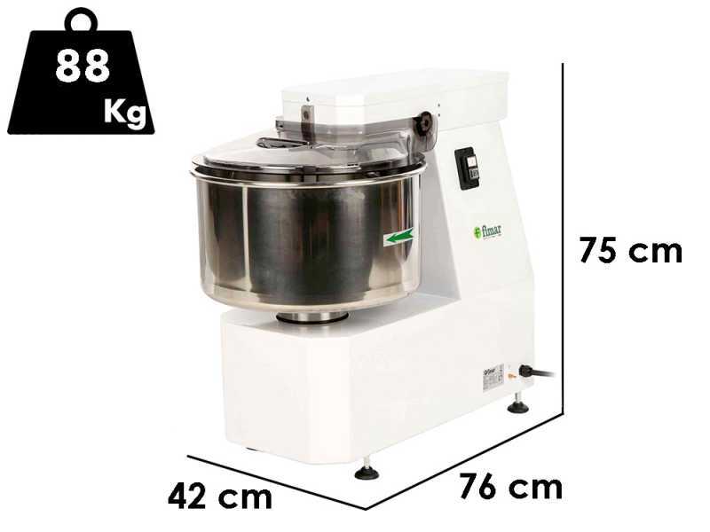 Fimar 30LN - Spiralkneter - 400V - 25 Kg