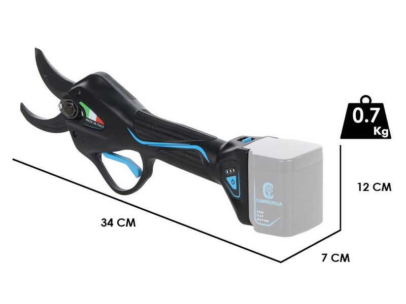 Campagnola NOVA 35 -  Akku-Baumschere  - SOLO ohne Akku und Ladeger&auml;t