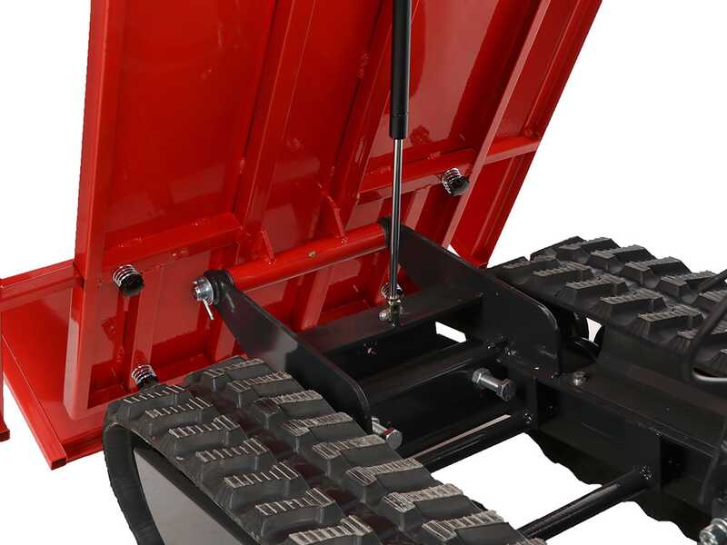 Attila ATT 500 C -  Ausziehbare Raupenschubkarre - Tragf&auml;higkeit 500 Kg