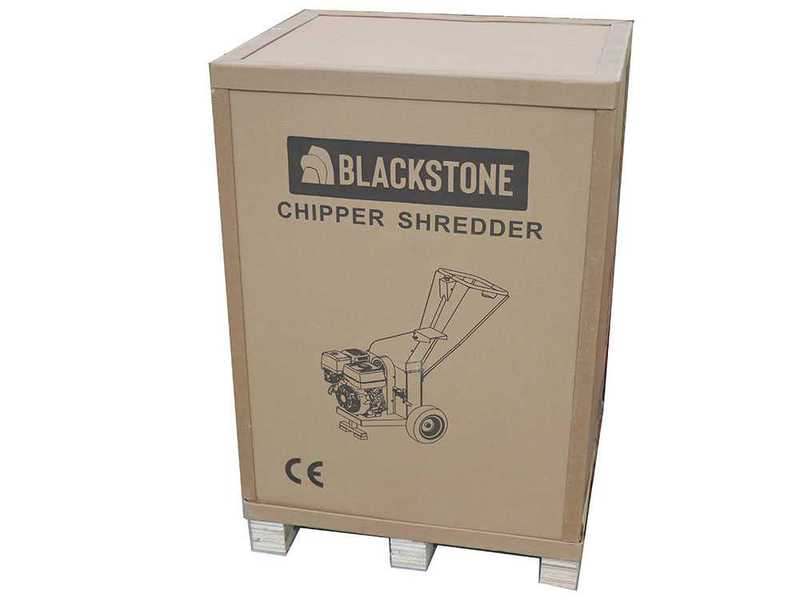 BlackStone DSP 70 J - H&auml;cksler mit Verbrennungsmotor - 212-cm&sup3;-Benzinmotor
