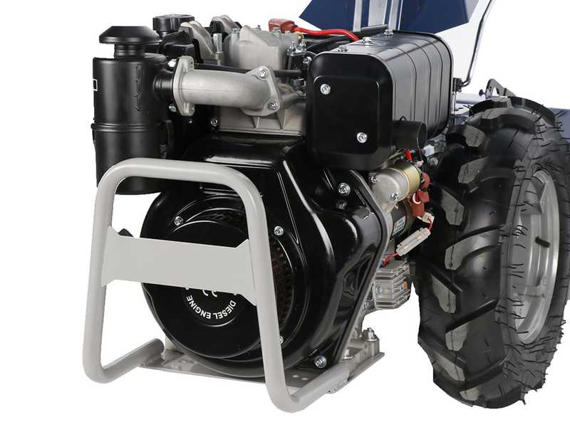 BullMach Chimera 400 &ndash; Diesel-Einachsschlepper - 418 ccm 9,6 PS