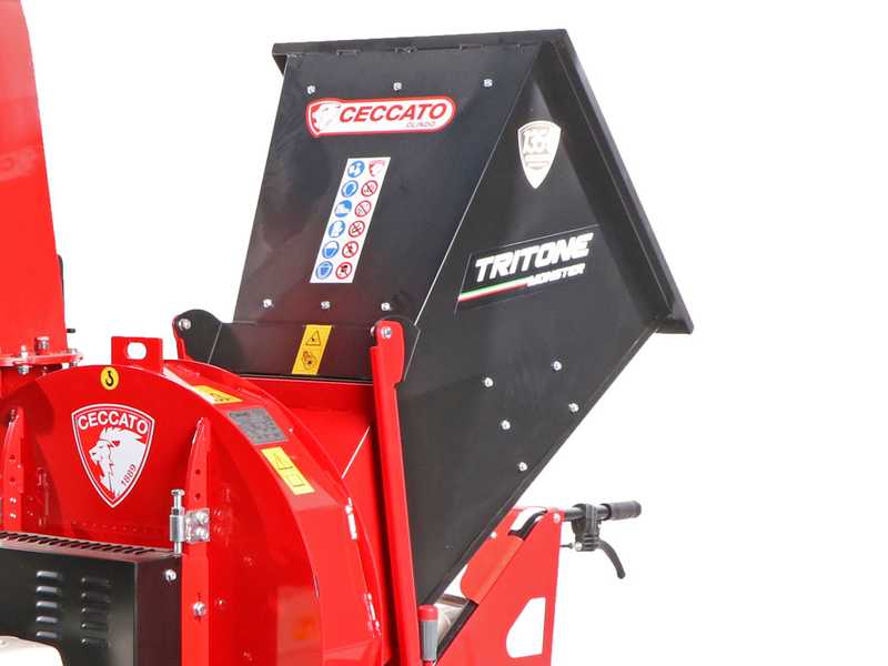 Ceccato Tritone Monster Cingo - H&auml;cksler mit Raupenantrieb - Honda GX390 Motor