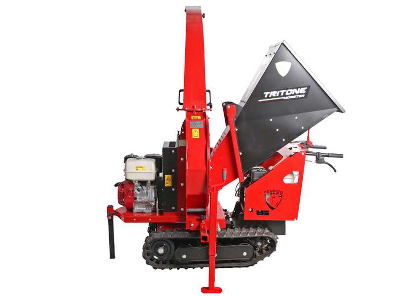 Ceccato Tritone Monster Cingo - H&auml;cksler mit Raupenantrieb - Honda GX390 Motor