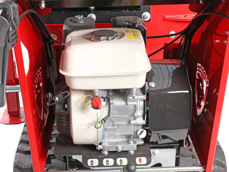 Ceccato Tritone Monster Cingo - H&auml;cksler mit Raupenantrieb - Honda GX390 Motor