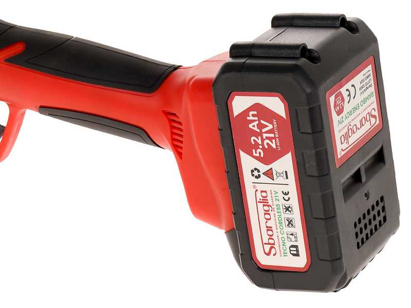 Sbaraglia Tecno Smart 37 - Akku-Baumschere - Schnittdurchmesser max. 37 mm - SOLO - OHNE AKKU UND LADEGER&Auml;T