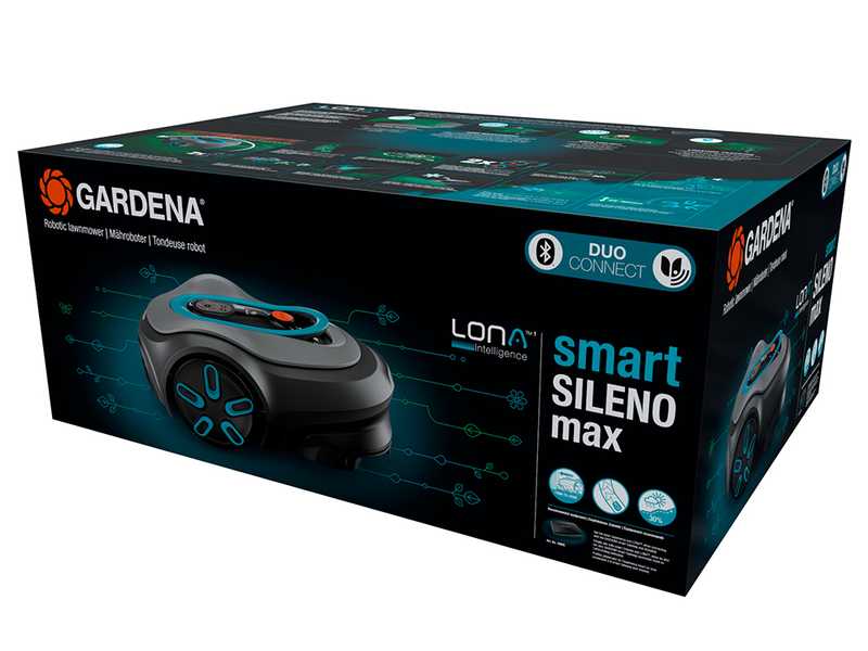 Gardena Smart SILENO Max 1500 - M&auml;hroboter - Schnittbreite 22 cm