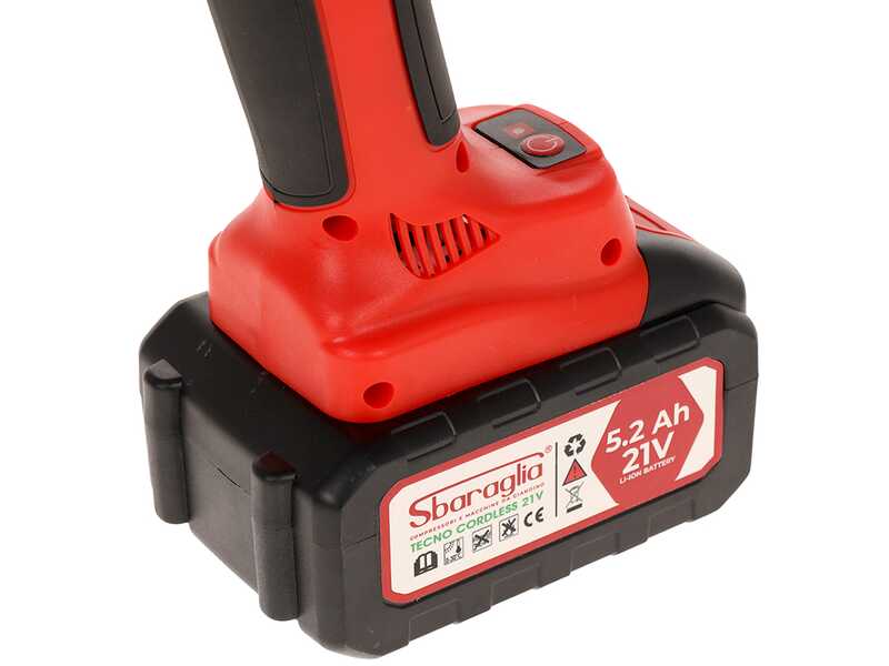 Sbaraglia Tecno Smart 37 - Akku-Baumschere -2x 21V/5.2Ah