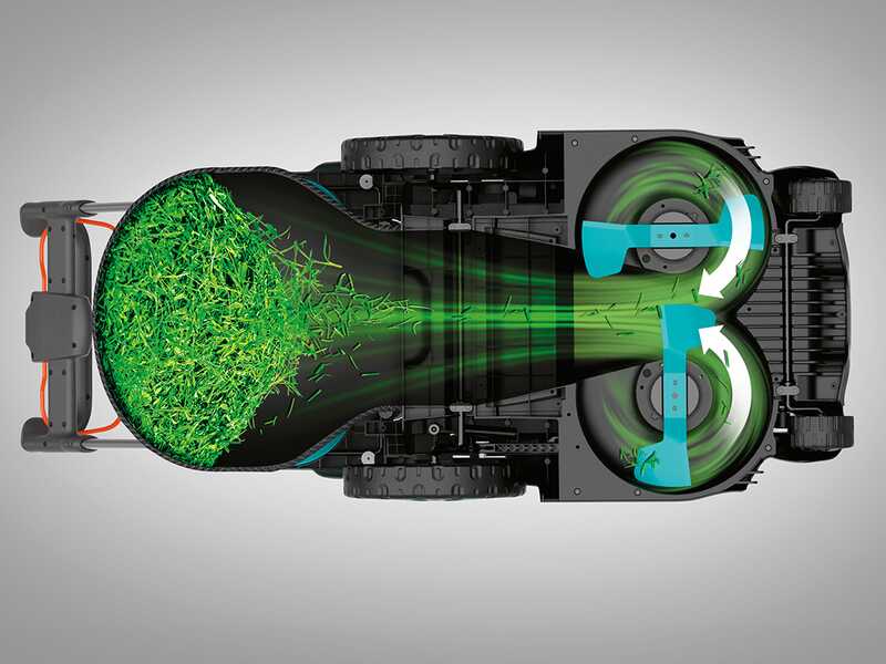 Gardena PowerMax Duo 46/36V P4A - Akku-Rasenm&auml;her - 2x18V 2,5Ah - Schnittbreite 46 cm