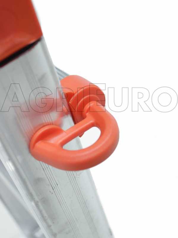 Gierre Peppina AL010DS - 2x6 Stufen, 2,71 m - Teleskopleiter aus Aluminium