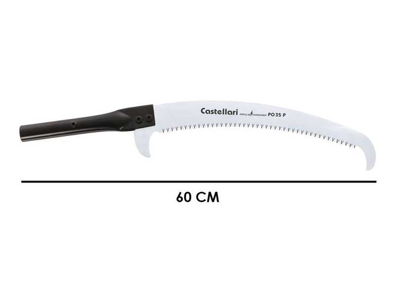 Castellari PS35PRO - Stangens&auml;ge mit U-f&ouml;rmigen Z&auml;hnen - 35 cm - W&auml;hle deinen Schaft!