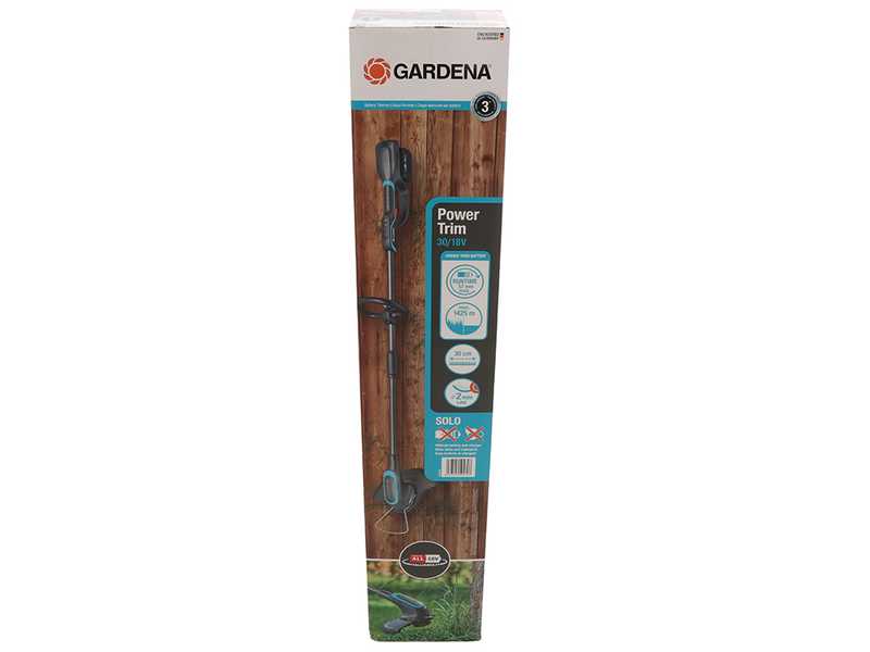 Gardena PowerTrim 30/18V P4A - Akku-Rasentrimmer - SOLO - OHNE AKKU UND LADEGER&Auml;T