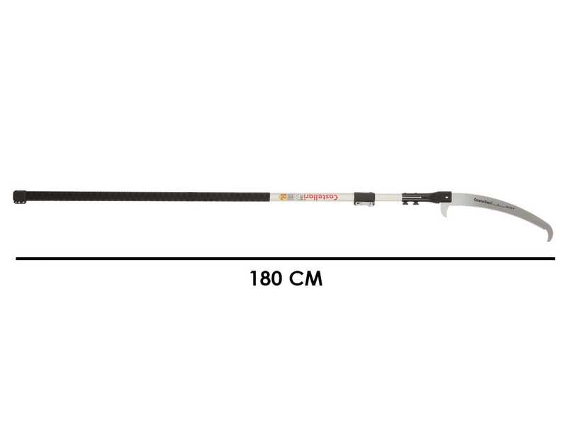 Castellari PO35P+ATO3 - Gest&auml;nges&auml;ge mit ovalem Schaft - 180-300 cm - S&auml;geblatt 35 cm
