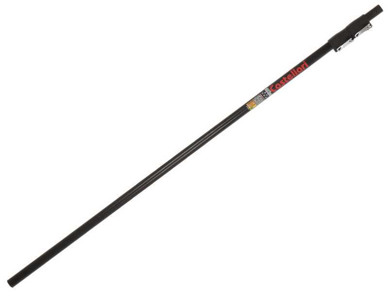 Castellari PS35PRO+AT4,5 CARBON - Gest&auml;nges&auml;ge miz &quot;U&quot;-Z&auml;hnen auf Carbonschaft - 215-480 cm - 35 cm S&auml;geblatt