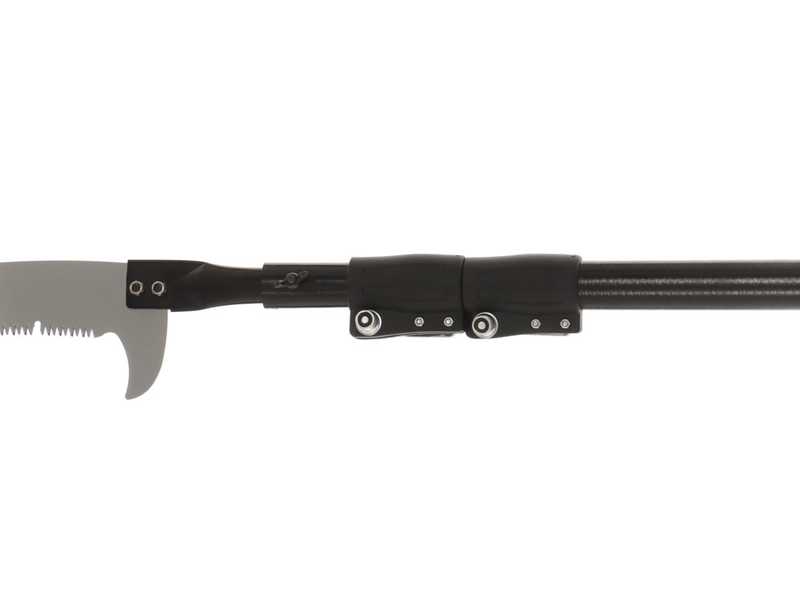 Castellari PS35PRO+AT4,5 CARBON - Gest&auml;nges&auml;ge miz &quot;U&quot;-Z&auml;hnen auf Carbonschaft - 215-480 cm - 35 cm S&auml;geblatt