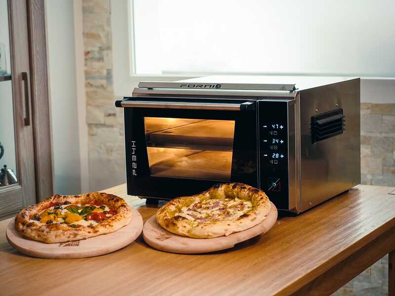 Effeuno Easy Pizza PRO P234H - Elektrischer Pizzaofen - Effeuno-Stein