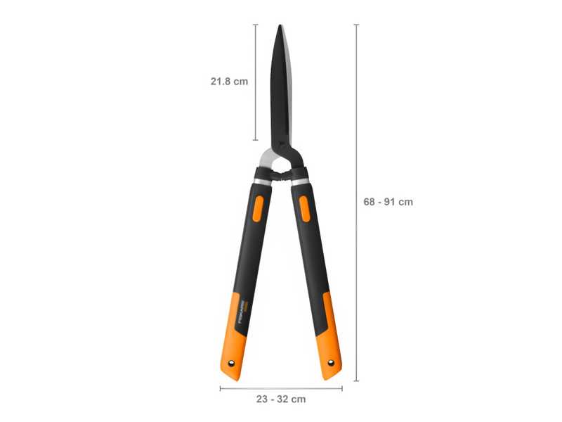 Fiskars SmartFit HS86 - Teleskopische Heckenschere