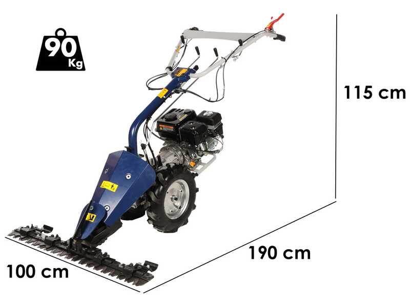 BullMach Chimera 300 - Mehrzweckgerät Balkenmäher - Loncin G200F