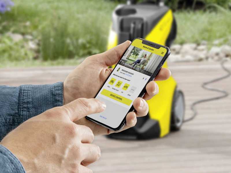 K&auml;rcher K5 Premium Smart Control Flex Home + Home Kit - Hochdruckreiniger - 145 bar max - 500 l/Min - Bluetooth + App Home &amp; Garden