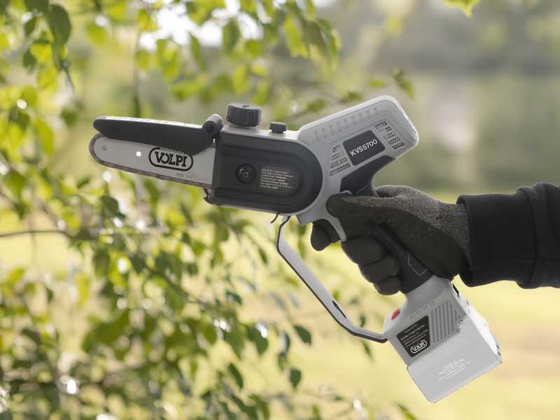 Volpi KVS5700 - Handgef&uuml;hrte Akku-Astschere - OHNE BATTERIEN UND LADEGER&Auml;T