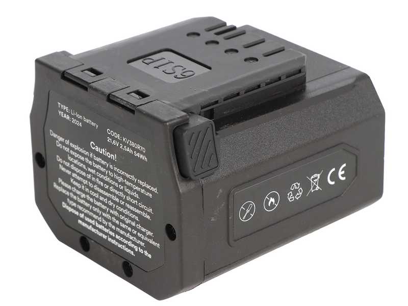 Volpi KVS5700 - Handgef&uuml;hrte Akku-Astschere - OHNE BATTERIEN UND LADEGER&Auml;T