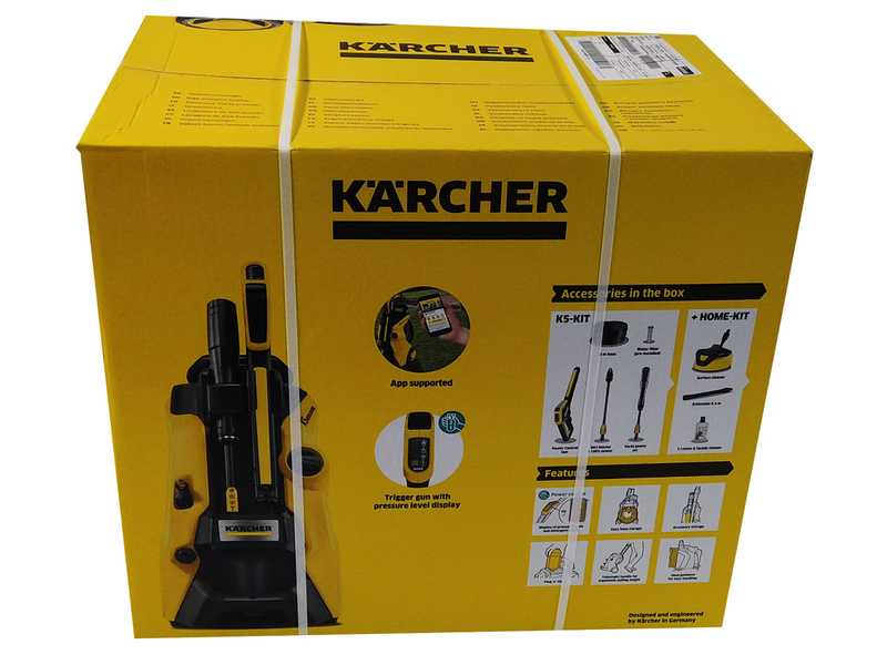 K&auml;rcher K5 Power Control Flex Home &ndash; Hochdruckreiniger mit Fl&auml;chenreiniger T 5 &ndash; 145 bar &ndash; 500 l/h