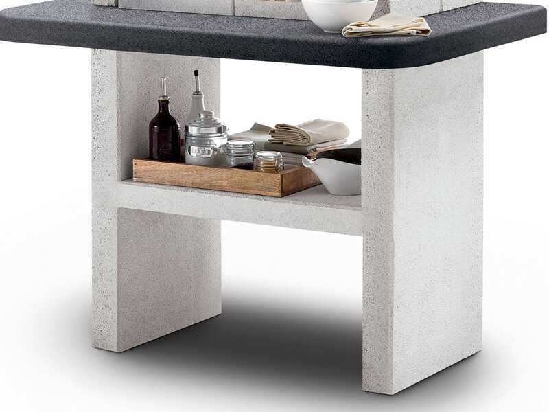 Palazzetti Olbia 2 - Holzkohlegrill aus Beton