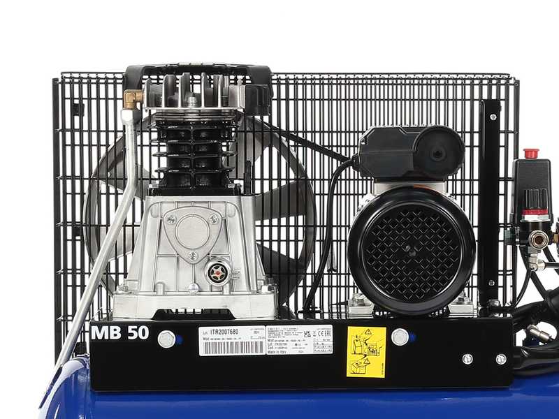 Michelin MB 50/268 MC - Elektrischer Riemenkompressor - Motor 2 PS - 50 Liter