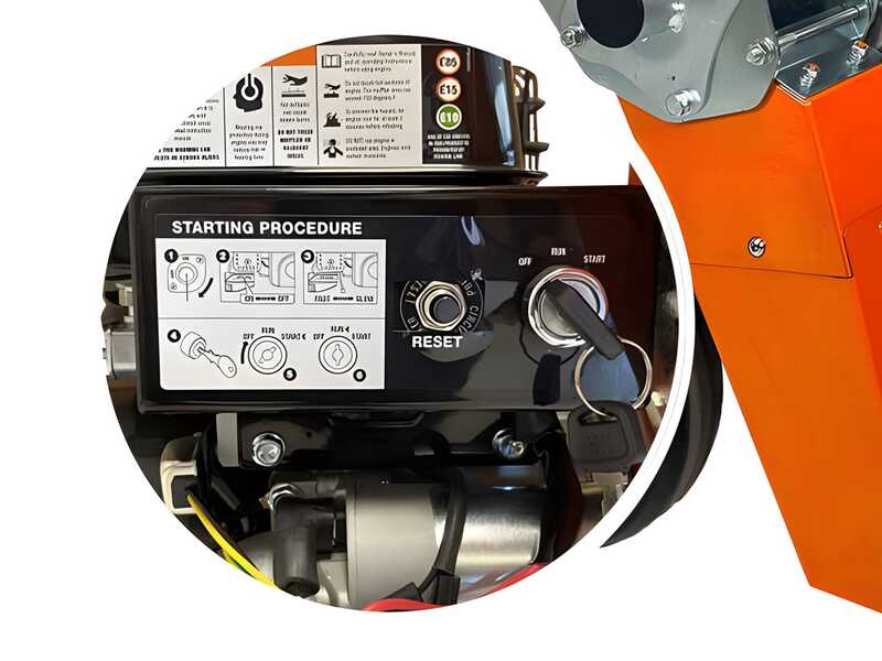 Forest Master FM6DDES-MUL &ndash; Benzin-H&auml;cksler &ndash; 6-PS-LCT-Benzinmotor &ndash; Elektrostart