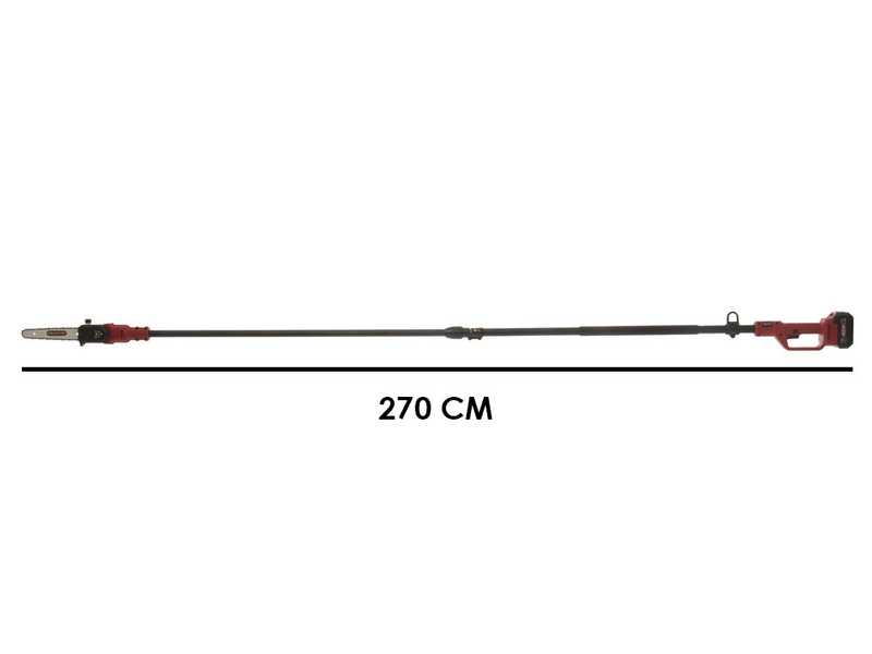 Archman PE04AT - Akku-Hochentaster auf Teleskopstange - 180-270 cm - 2x 21V 4Ah