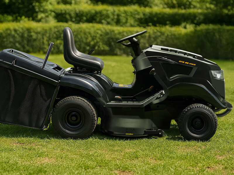 Alpina AT6 98 HWA - Rasentraktor - Fangkorb - hydrostatisches Getriebe