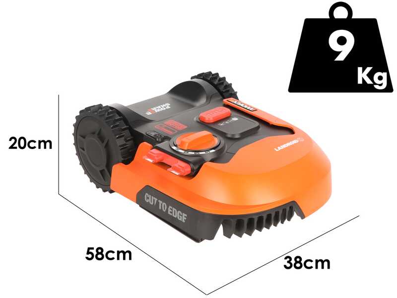 Worx Landroid S250 WR168E - M&auml;hroboter - Mit Begrenzungskabel