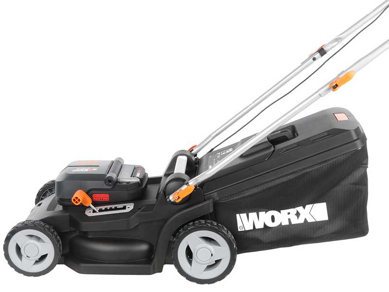 Worx Nitro WG745E - Akku-Rasenm&auml;her - 2x20V/4Ah - Schnittbreite 41cm