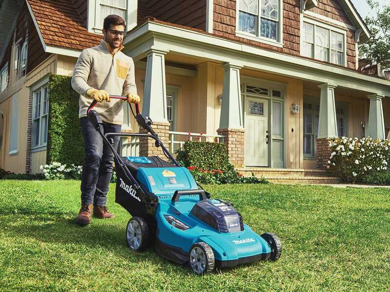 Makita DLM539PT2 - Akku-Rasenm&auml;her - 36V - Schnittbreite 53 cm - 2x 18V 5Ah