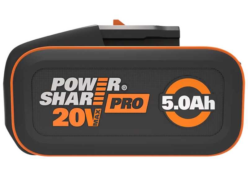 WA3644 20V 5Ah Pro Powershare Lithium-Akku mit Anzeige - Worx