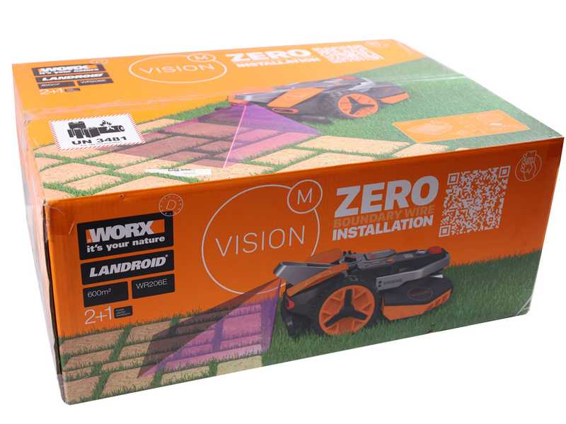Worx Landroid Vision L1600 WR216E - M&auml;hroboter - ohne Installation