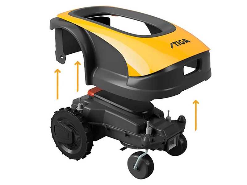 Stiga A 1500 - M&auml;hroboter - mit 5 Ah -E-Power Akku