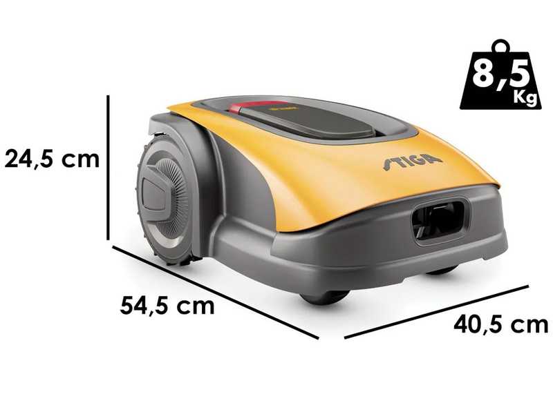 Stiga A 1500 - M&auml;hroboter - mit 5 Ah -E-Power Akku