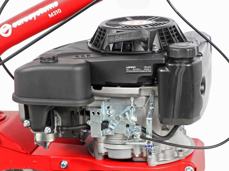 Eurosystems M310 - Balkenm&auml;her mit Doppelmesser - Schnittbreite 127 cm - Loncin 196 OHV