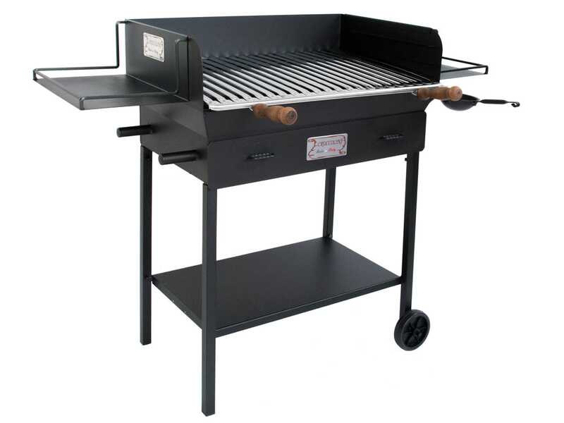 Cruccolini Festa Plus - Handgefertigter Eisengrill, mit Holz und Kohle betrieben