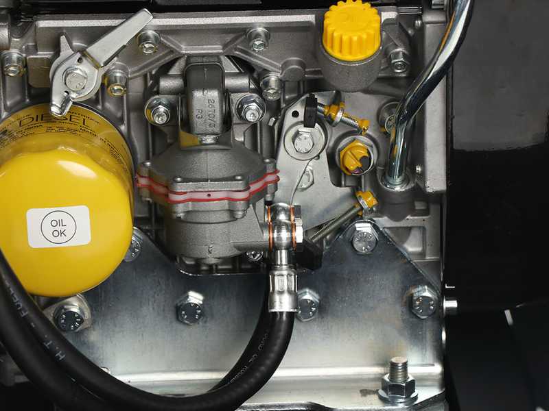 Energy EY-12.5TDE-SA AVR - Schallged&auml;mpfter Dieselstromerzeuger mit AVR - 9 kW - Dauerleistung 8 kW Dreiphasig + ATS