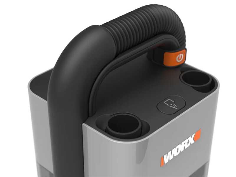 Worx WX030.9 - Tragbarer Akku-Staubsauger - OHNE BATTERIEN UND LADEGER&Auml;T