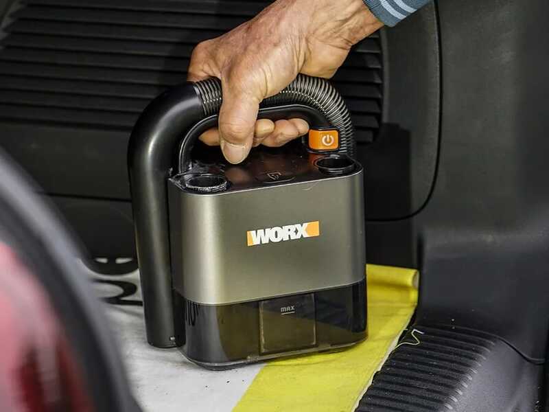 Worx WX030.9 - Tragbarer Akku-Staubsauger - OHNE BATTERIEN UND LADEGER&Auml;T